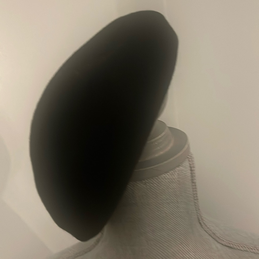 Antique black beret